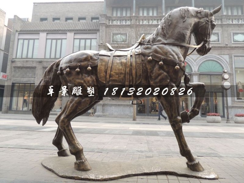 坐騎雕塑，廣場(chǎng)銅馬雕塑