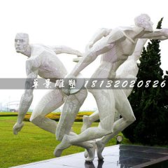 擲鐵餅雕塑，不銹鋼運(yùn)動(dòng)員雕塑