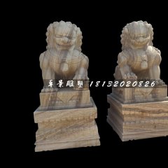 北京獅石雕，廣場動(dòng)物石雕
