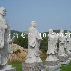 大理石羅漢，十八羅漢石雕
