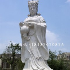 大理石媽祖雕塑，廣場(chǎng)神仙石雕