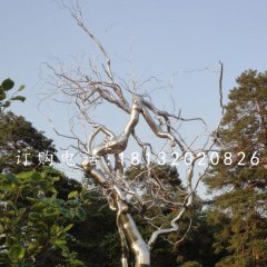 不銹鋼樹根雕塑，公園景觀雕塑