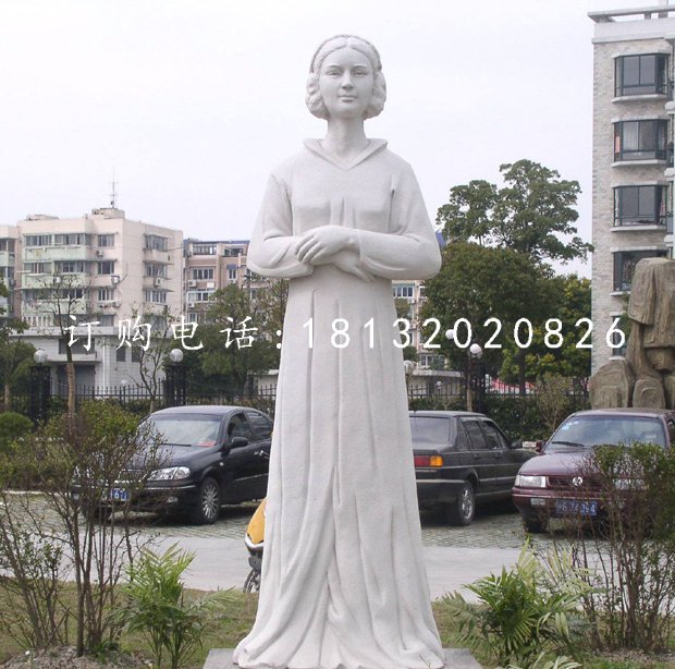 南丁格爾石雕，醫(yī)院人物石雕