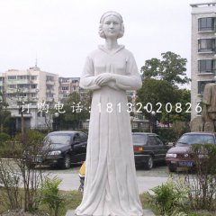 南丁格爾石雕，醫(yī)院人物石雕