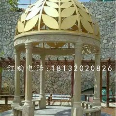 歐式?jīng)鐾?，小區(qū)石涼亭