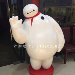 玻璃鋼大白，飯店卡通雕塑