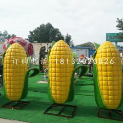 玻璃鋼玉米，糧食雕塑