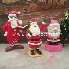 玻璃鋼圣誕老人，卡通人物