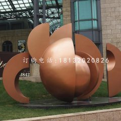 抽象景觀雕塑，公園銅雕