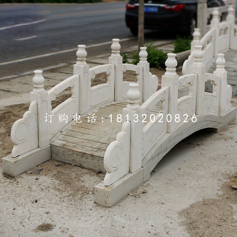 石拱橋，大理石橋雕塑