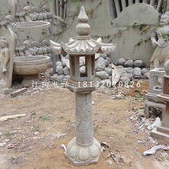 石燈，仿古石燈，園林景觀雕塑