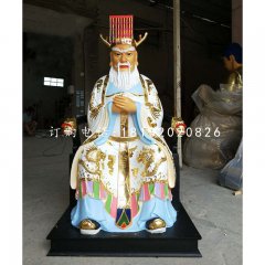 龍王雕塑，玻璃鋼神像