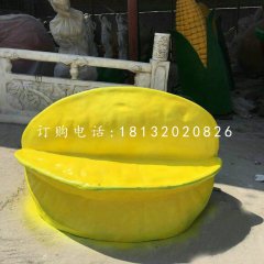 楊桃雕塑，玻璃鋼水果雕塑