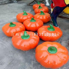 玻璃鋼南瓜雕塑，蔬菜雕塑