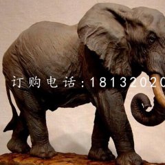 大象雕塑，銅雕大象