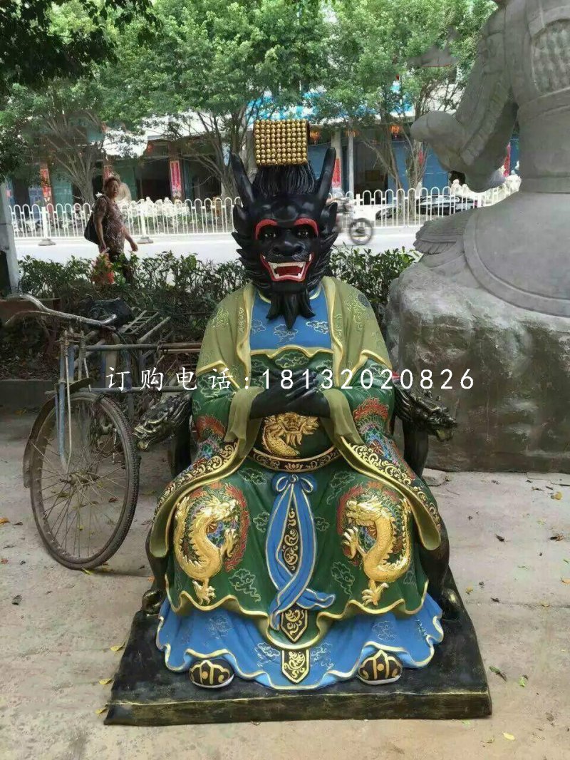 龍王雕塑，玻璃鋼神仙