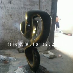 抽象雕塑，公園景觀銅雕