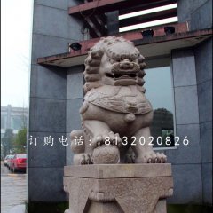 北京獅，廣場(chǎng)石獅子