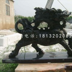 石雕麒麟，廣場(chǎng)神獸石雕