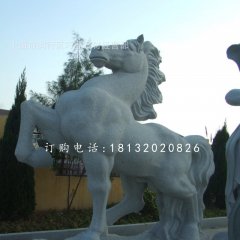 石雕馬，廣場動物石雕