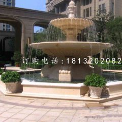 小區(qū)噴泉石雕，景觀石雕