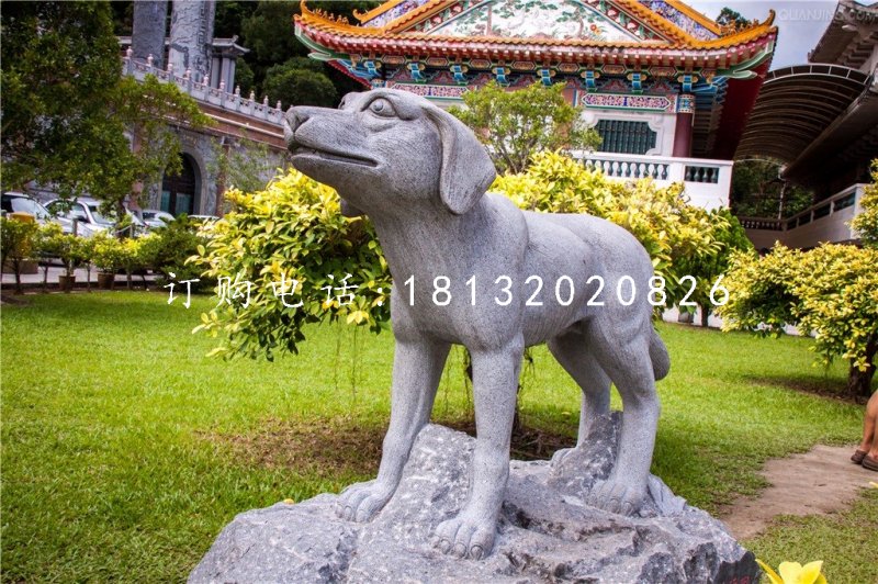 公園動(dòng)物石雕，十二生肖石雕 (2)