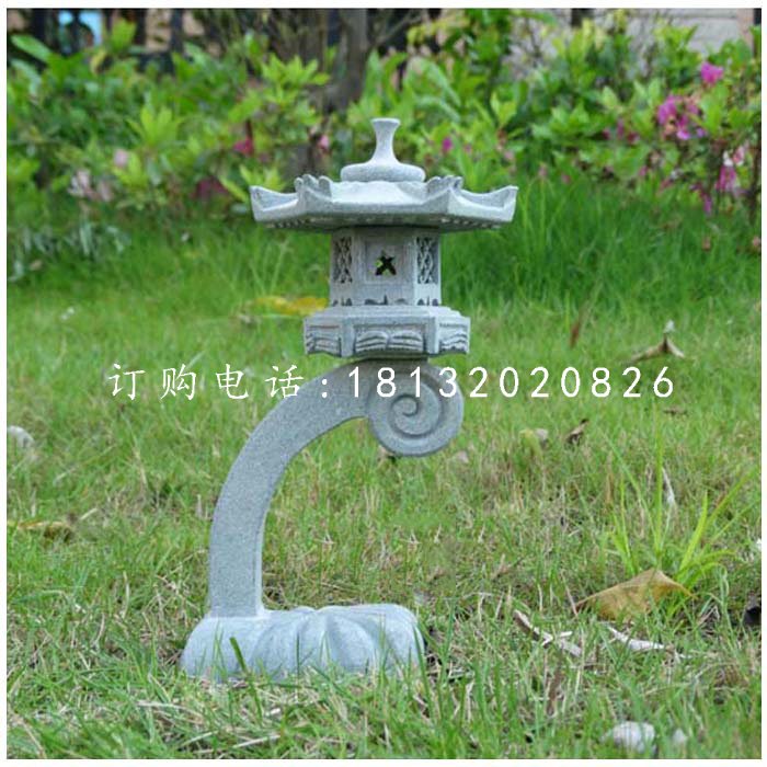 大理石宮燈，庭院石雕燈 