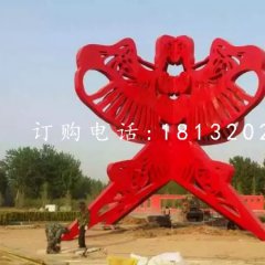 不銹鋼公園雕塑，不銹鋼風箏雕塑