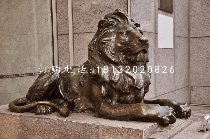 匯豐獅銅雕，歐式銅獅子.jpg