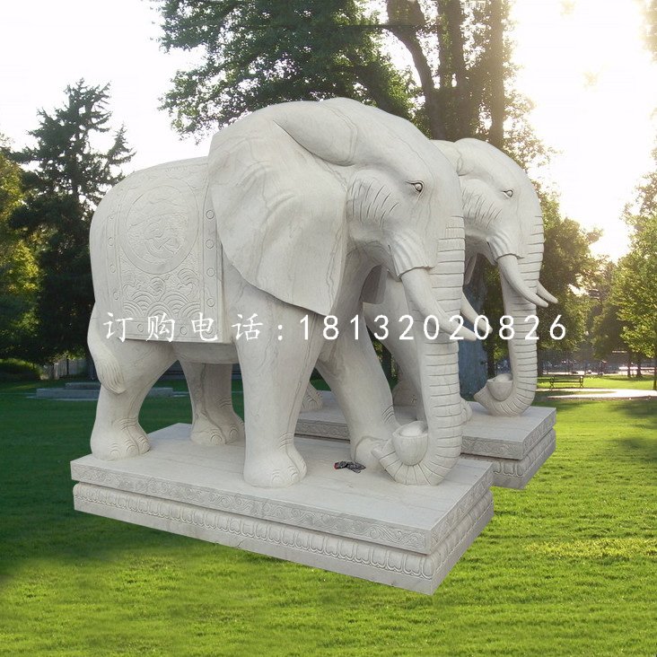 公園大象石雕，大理石大象 (2).jpg