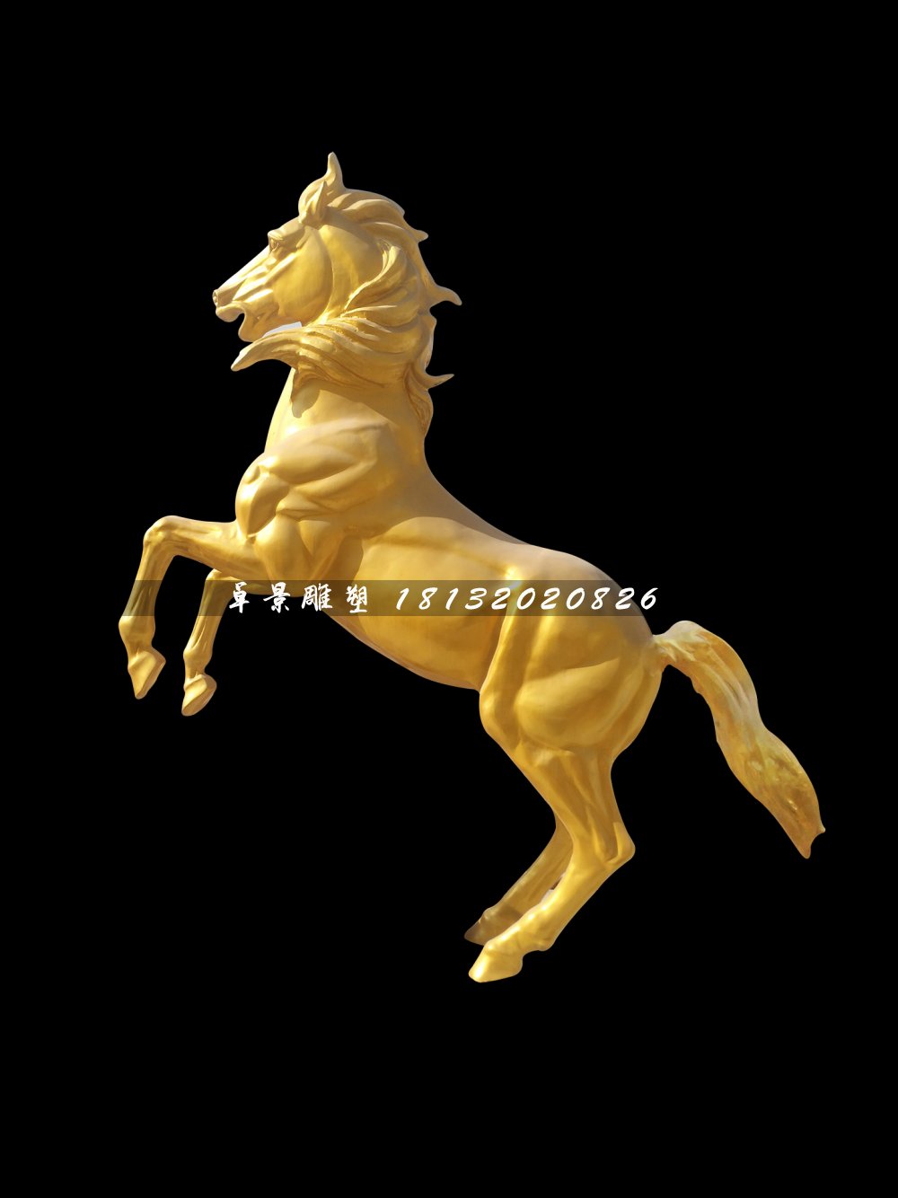 玻璃鋼馬雕塑，廣場立馬雕塑.jpg