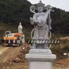 四大天王石雕，大理石四大天王雕塑