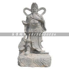 關(guān)帝石雕，大理石關(guān)帝石雕