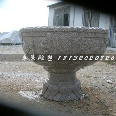 石花盆， 大理石花盆