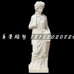 西方人物石雕，公園人物石雕