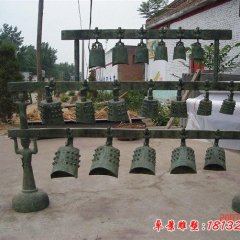 銅編鐘，仿古銅編鐘