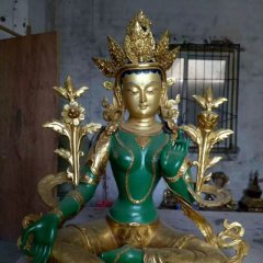藏佛銅雕，密宗佛銅雕