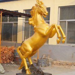 銅馬雕塑，立馬成功銅雕