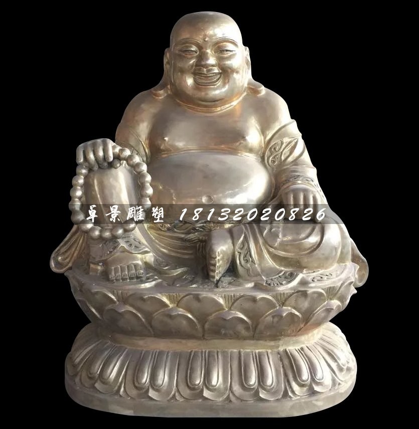 鑄銅彌勒佛，銅彌勒佛現(xiàn)貨雕塑