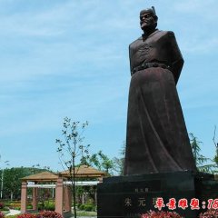 朱元璋銅雕，古代皇帝銅雕