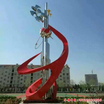 不銹鋼企業(yè)奔向世界雕塑