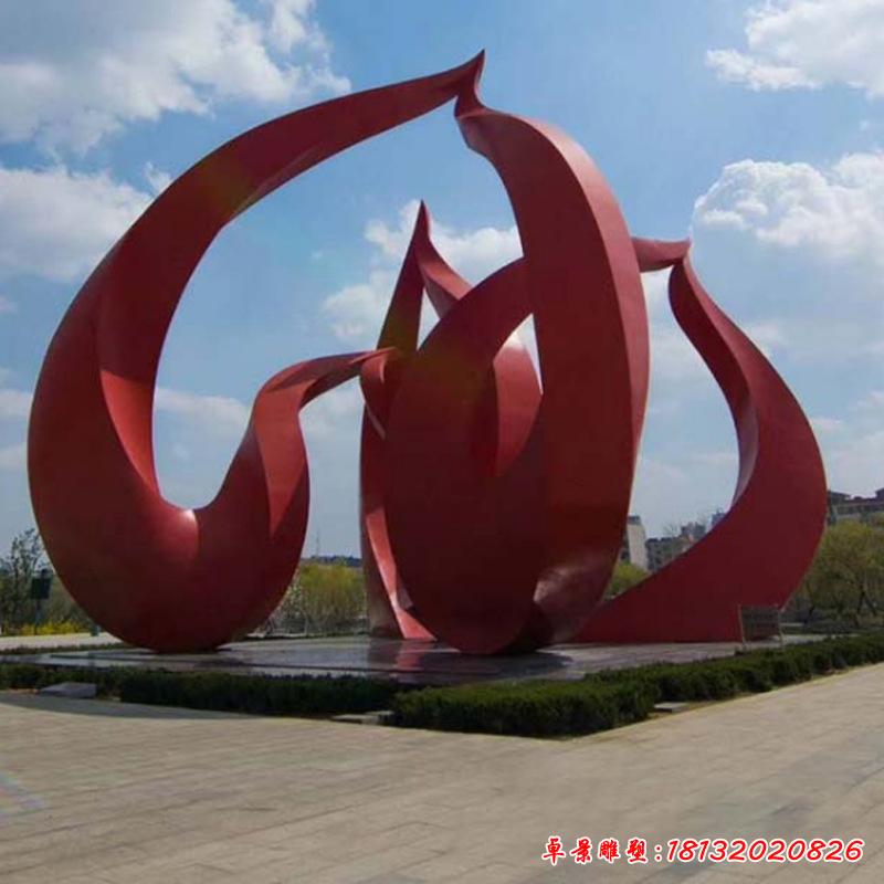 不銹鋼廣場抽象鳳凰3
