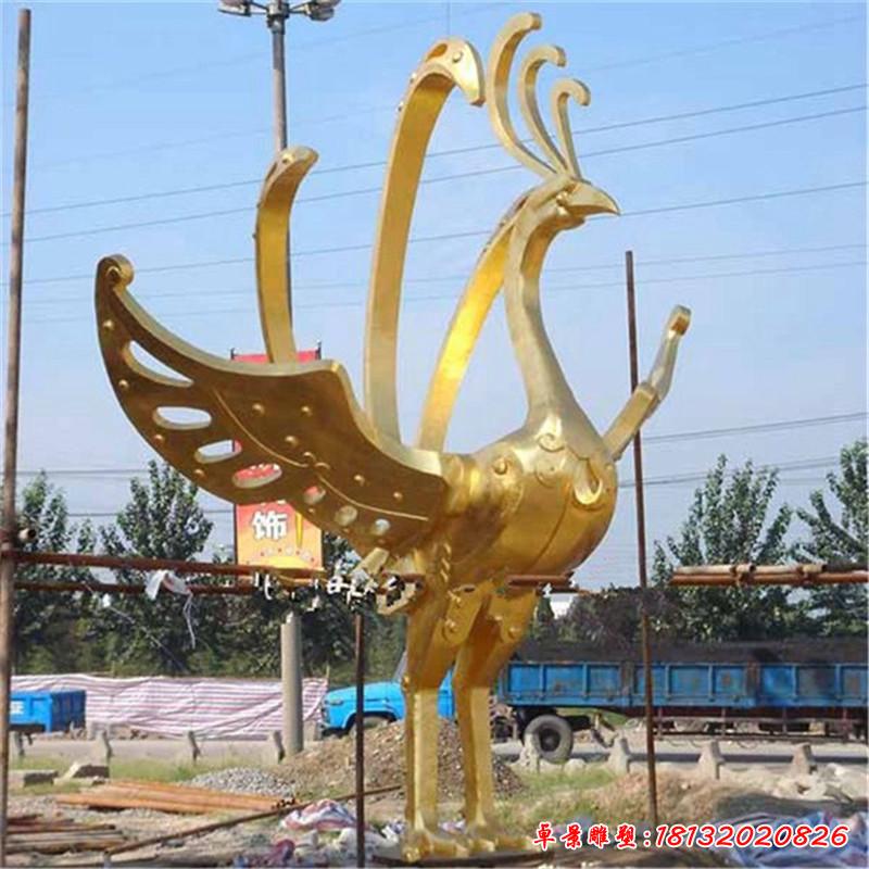 不銹鋼廣場抽象鳳凰2