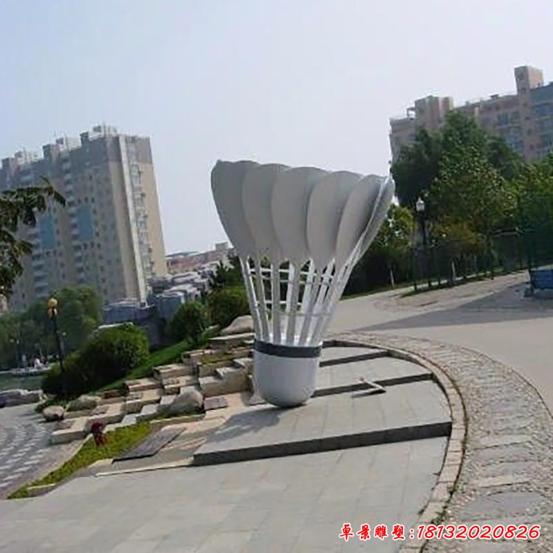 不銹鋼羽毛球雕塑,廣場(chǎng)不銹鋼雕塑